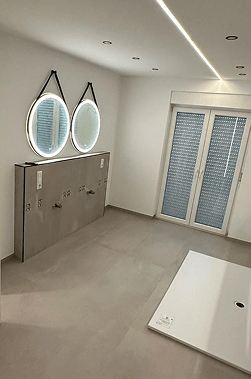 Holz Tur mit Fenster